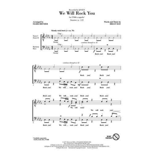 May, Brian - We Will Rock You