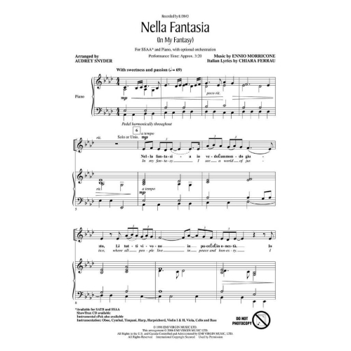 Ferrau & Morricone - Nella Fantasia (In My Fantasy)