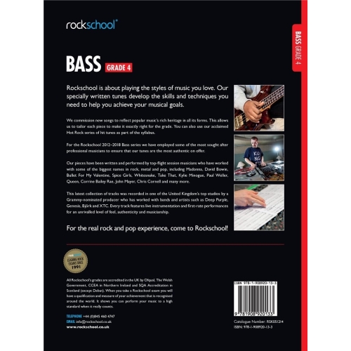 Rockschool Bass - Grade 4 (2012)