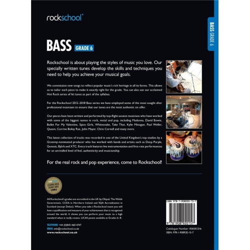 RockSchool Bass Grade Six 2012-18