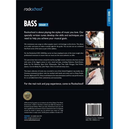 Rockschool Bass - Grade 7 (2012)