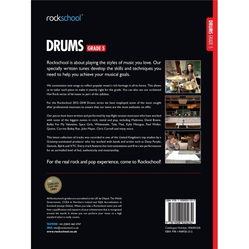 RockSchool Drums Grade Five (2012-18)