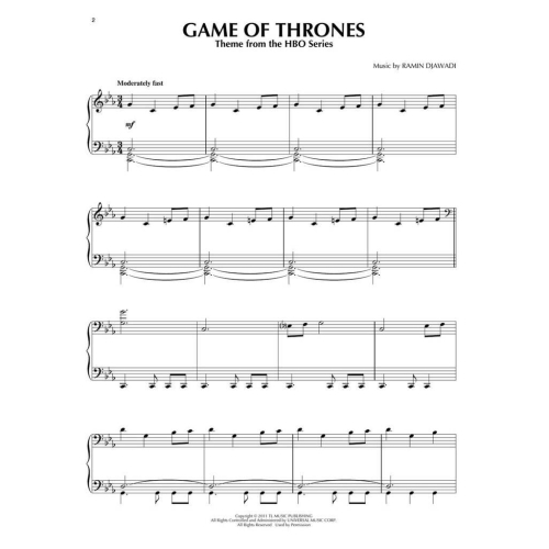 Djawadi, Ramin - Game Of Thrones Theme