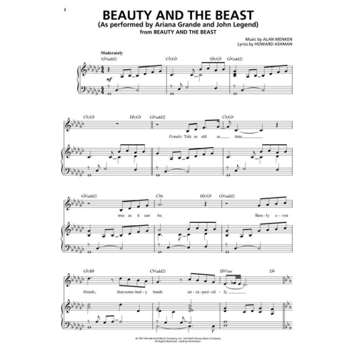 Beauty and the Beast: Vocal Solo