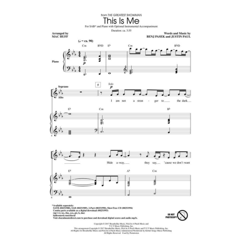 Pasek & Paul - This Is Me