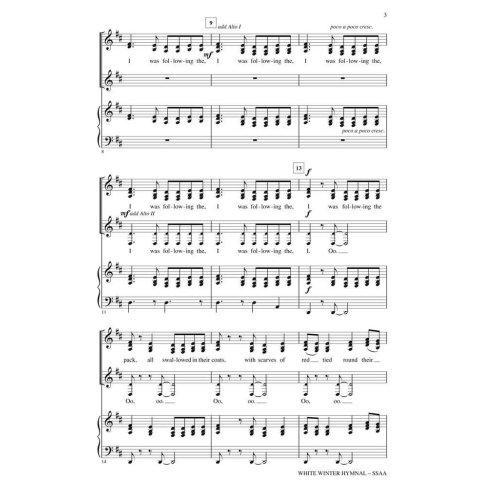 White Winter Hymnal