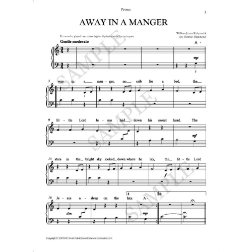 Hammond, Heather - Easy Christmas Piano Duets
