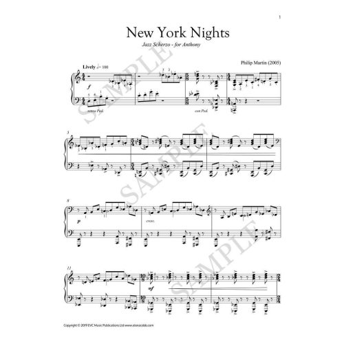 Martin, Philip - New York Nights