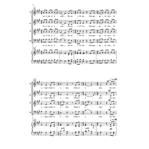 Gjeilo, Ola - Ubi Caritas