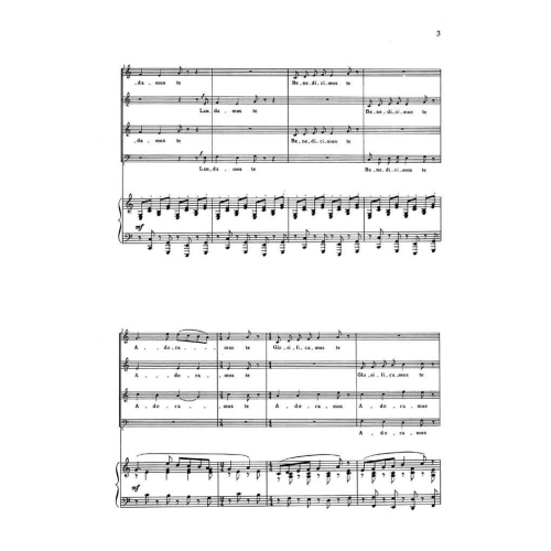 Poulenc, Francis - Laudamus Te (from Gloria)