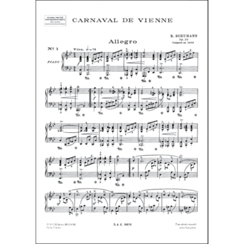 Robert Schumann - Carnaval De Vienne