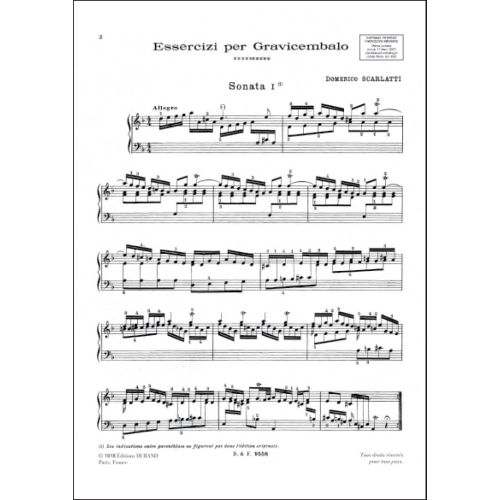 Domenico Scarlatti - Sonates Piano
