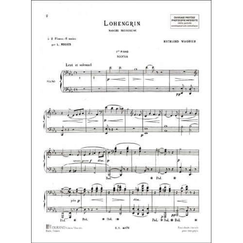 Richard Wagner - Marche Relig. 2 Pos 8M