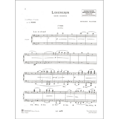 Richard Wagner - Marche Relig. 2 Pos 8M
