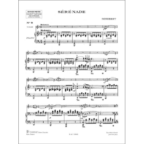 Franz Schubert - Serenade N. 9