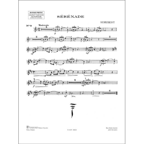 Franz Schubert - Serenade N. 9