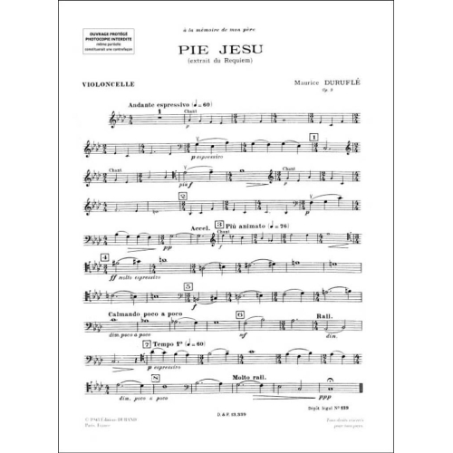 Maurice Duruflé - Pie Jesu