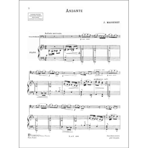 Jules Massenet - 2 Pieces