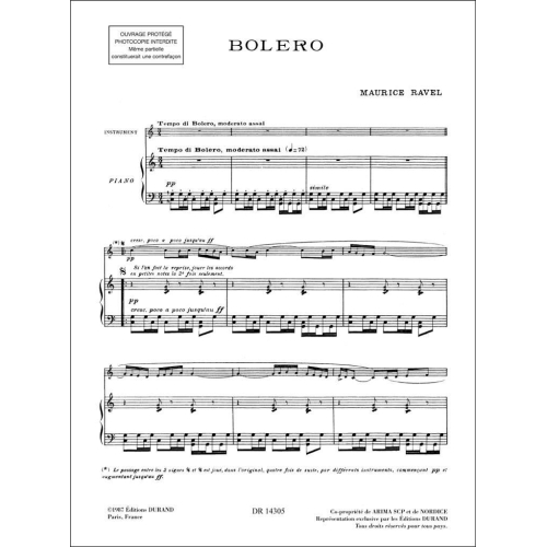Maurice Ravel - Bolero