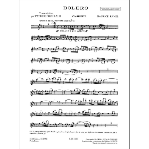 Maurice Ravel - Bolero