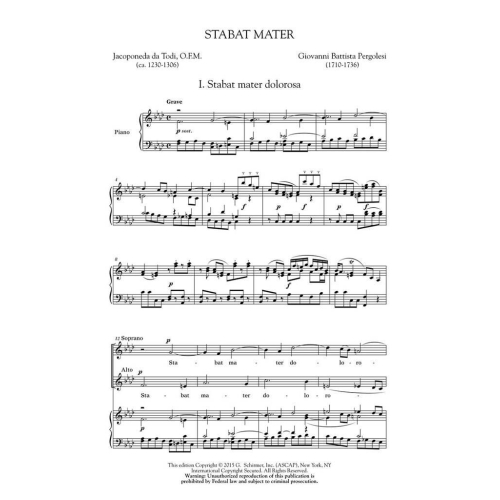 Giovanni Battista Pergolesi - Stabat Mater Dolorosa