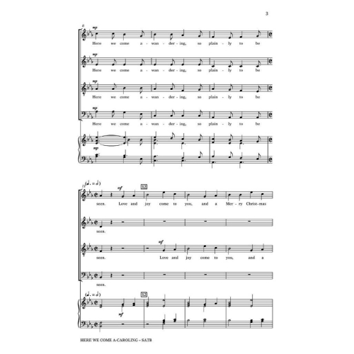 Here We Come A-Caroling