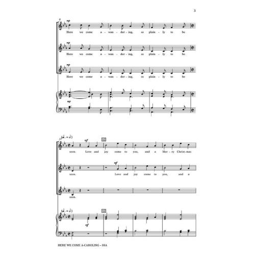 Here We Come A-Caroling