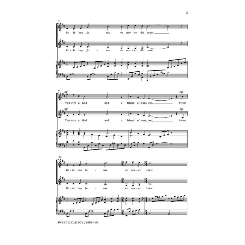 Niles, John Jacob - Sweet Little Boy Jesus