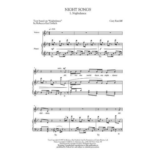 Ratcliff, Cary - Night Songs