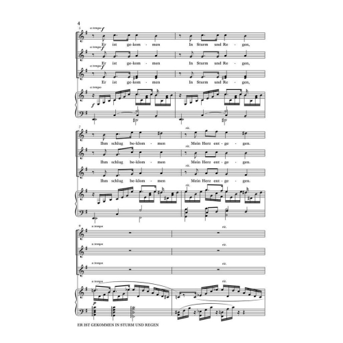 Schumann, Clara - Er ist gekommen