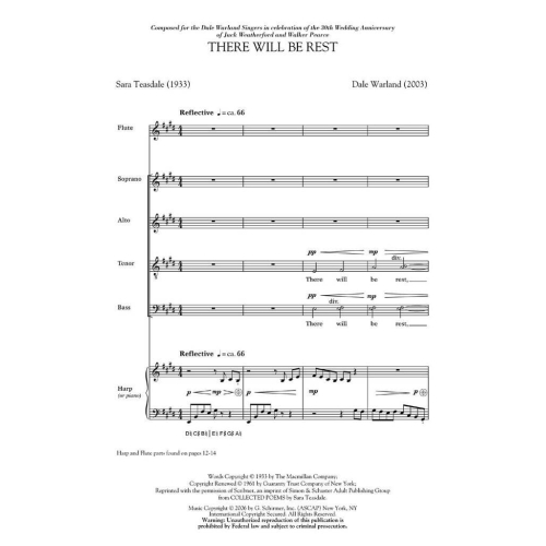 Dale Warland - There Will Be Rest