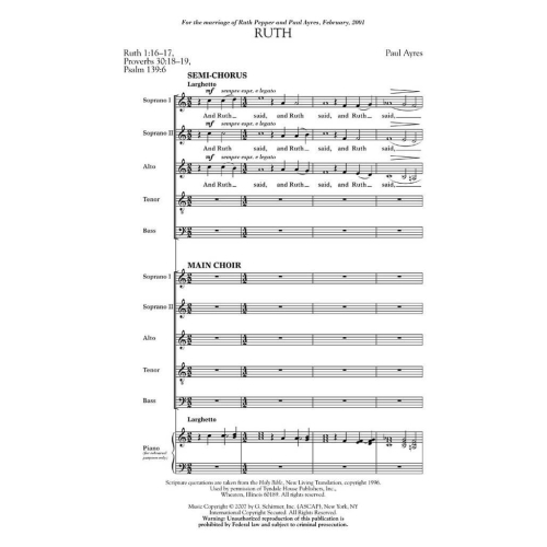 Paul Ayres - Ruth