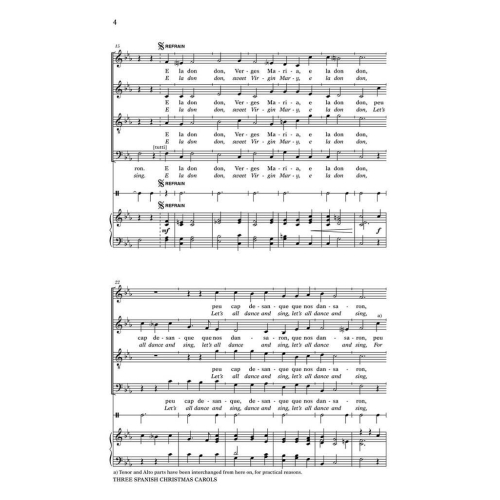 Three Spanish Christmas Carols of the 16th Century