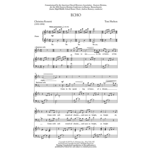 Tom Shelton - Echo