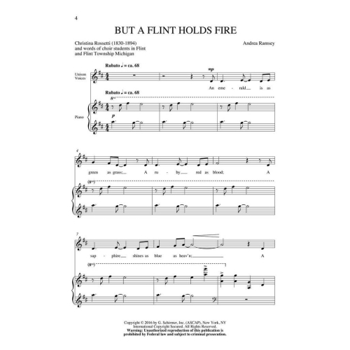 Andrea Ramsey - But a Flint Holds Fire