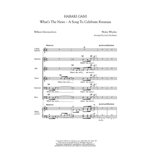 Wesley Whatley - Habari Gani