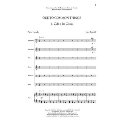 Ratcliff, Cary - Ode to Common Things