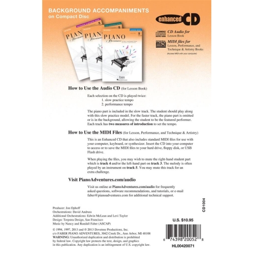 Level 2B - Lessons Book Enhanced CD - 2nd Edition