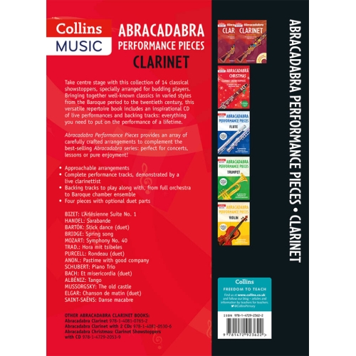 Abracadabra Performance Pieces - Clarinet