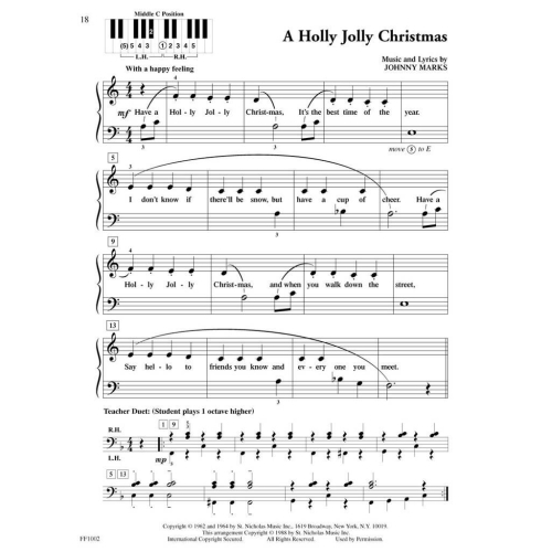 PlayTime Piano Christmas Level 1