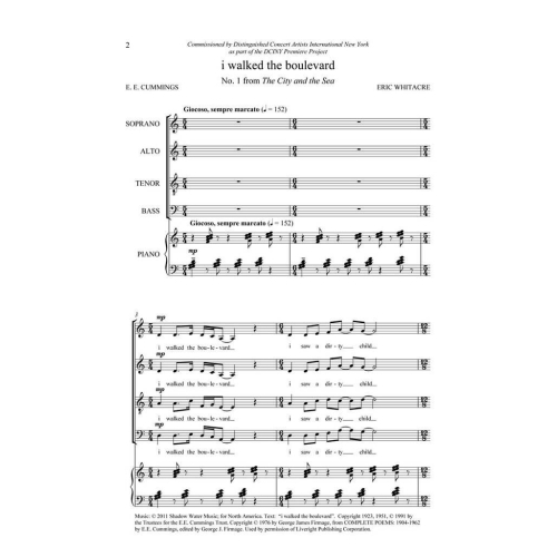 Whitacre, Eric - I walked the boulevard