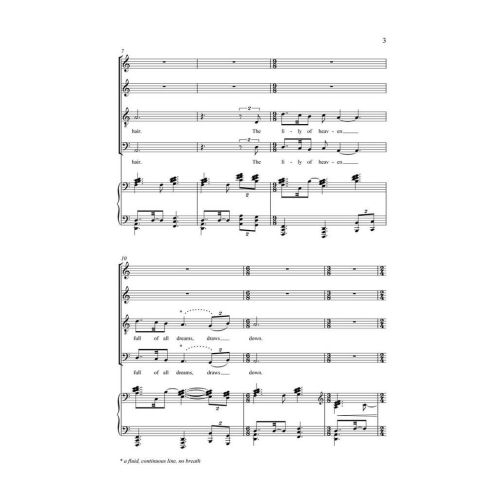 Whitacre, Eric - The moon is hiding in her hair
