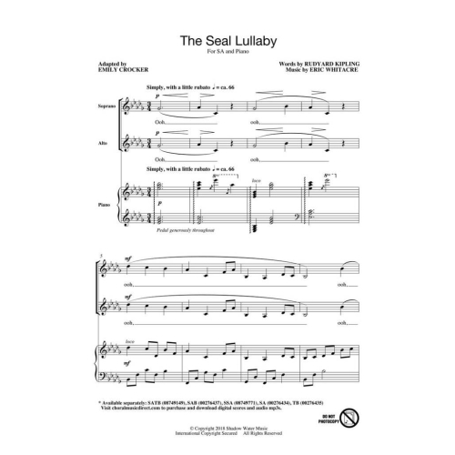 Whitacre, Eric - The Seal Lullaby