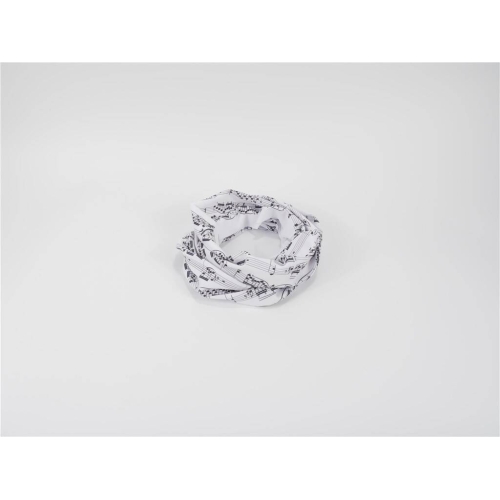 Loop Scarf Sheet Music Black/White 25*50 cm