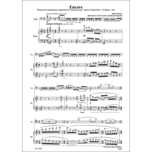 Totaro, Mario - Encore