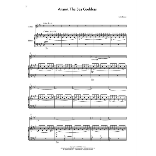 Ezio Bosso - 3 Pieces for Violin & Piano
