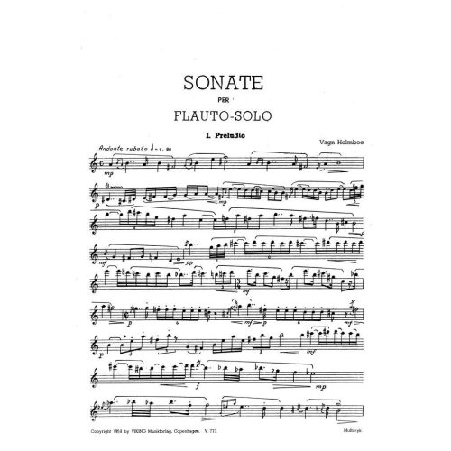 Vagn Holmboe - Sonata Op. 71 (1957)