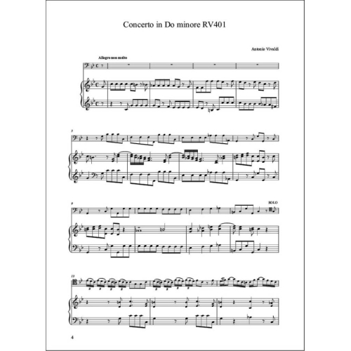 Antonio Vivaldi - Cello Concertos RV 401 & RV 424, Volume 1