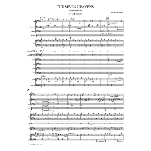 Whitbourn, James - The Seven Heavens - chamber version