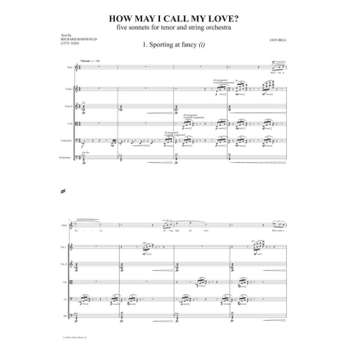 Bell, Iain - How May I Call My Love?
